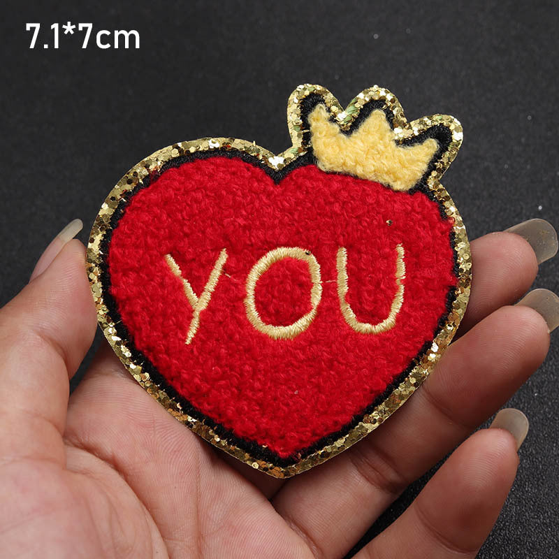 Wholesale DIY Cartoon Embroidered Towel Embroidery Patch