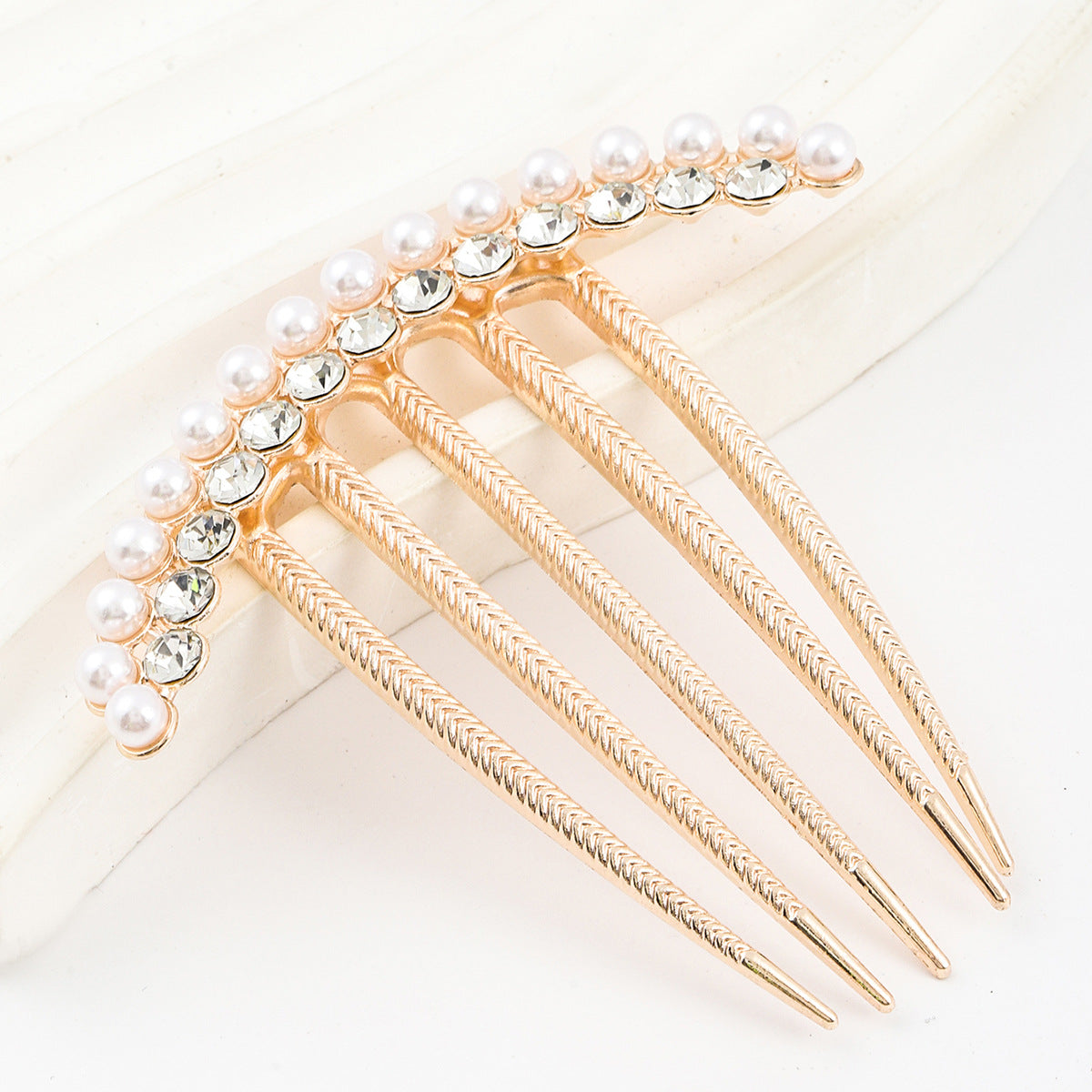 Wholesale Flower Diamond Metal Rhinestone Hair Clips