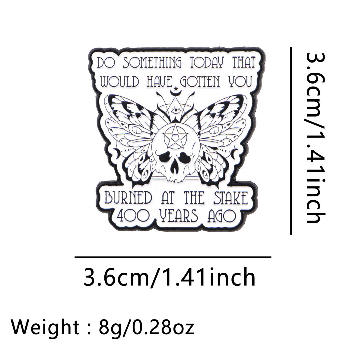 Wholesale Cartoon skull accessory brooch metal badge