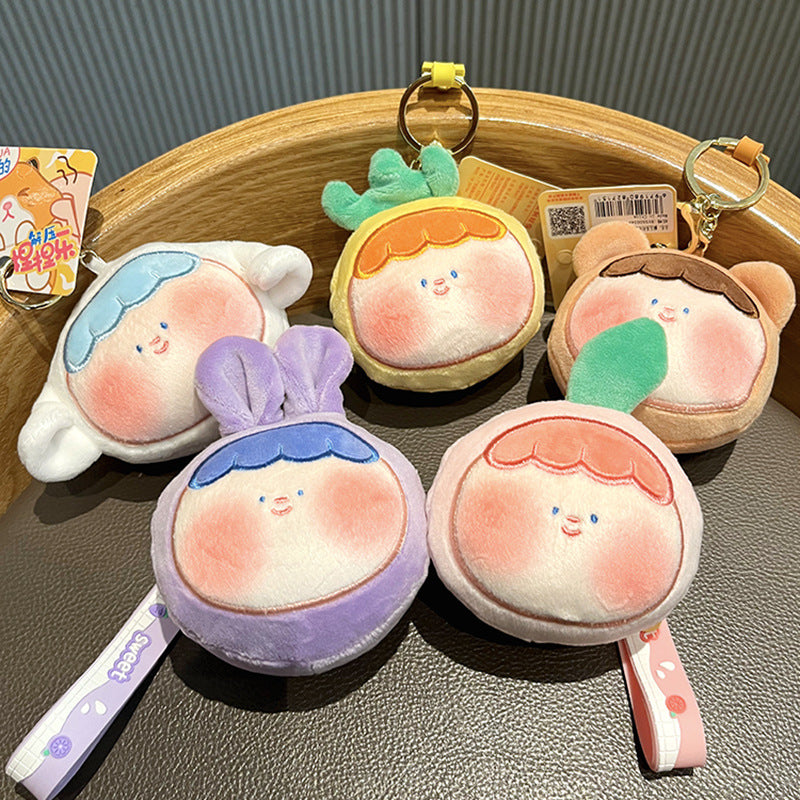 Wholesale Decompression and Pinching of Le Plush Keychains