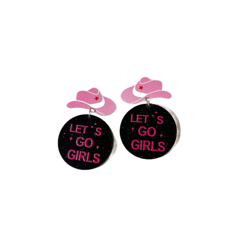 Wholesale Western cowboy hats and earrings