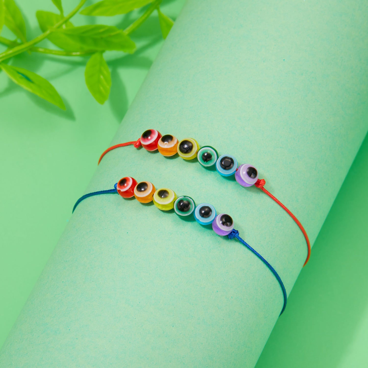 Tarjeta de papel de Rainbow Ojos al por mayor CARJA DE CARIENTES 2 PACK AJUSTE AJUSTABLE AJUSTABLE