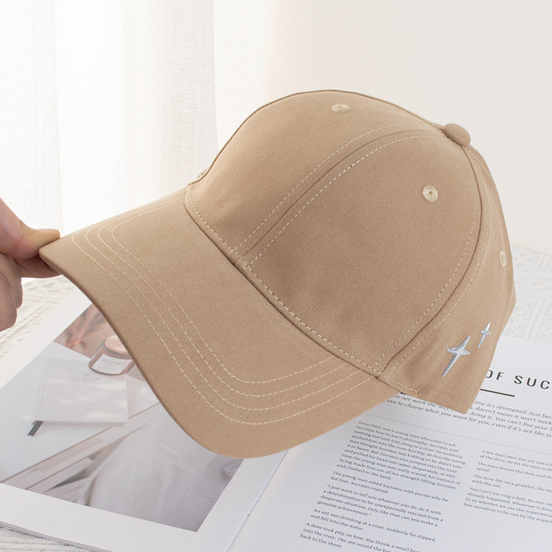 Wholesale  Simple Solid Color Baseball Cap Shown Face Small Cap Outdoor