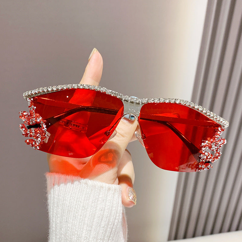 Wholesale Metal Diamond Sunglasses