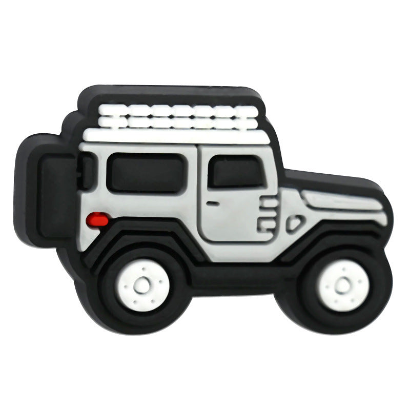 Wholesale Random 100pcs/pack  Off road vehicle series cartoon bead   Focal Beads