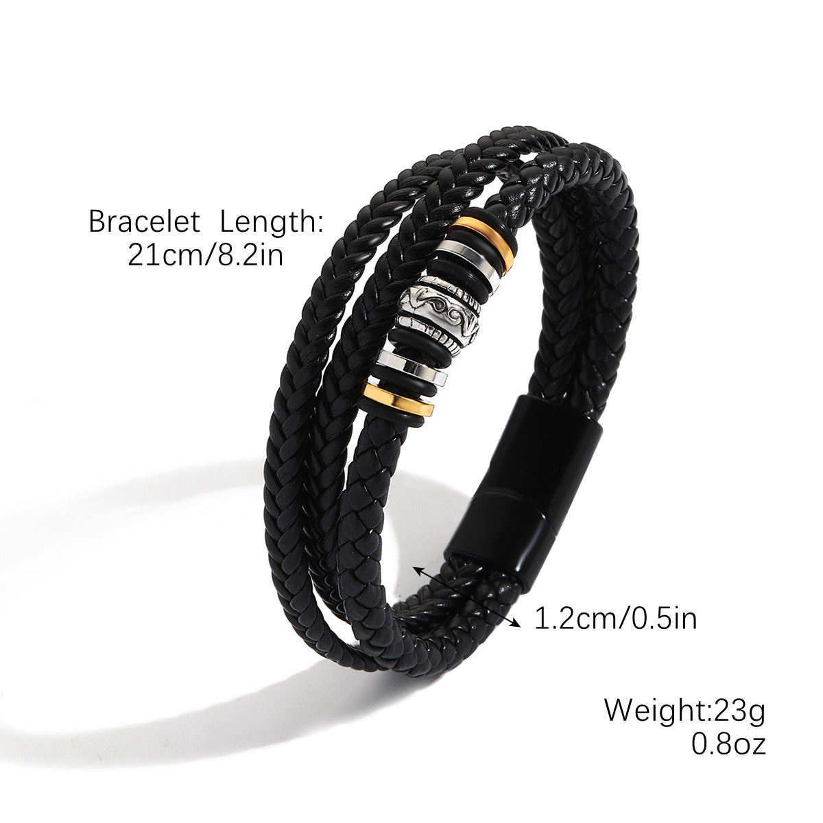Wholesale Leather Vintage Ethnic Style Men's Bracelets