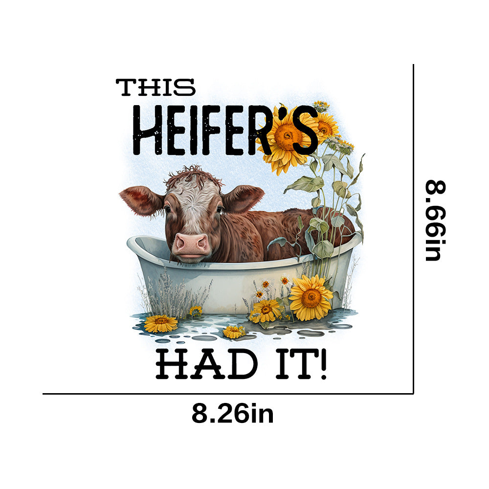 Wholesale  Jokes Animal UV DTF Ready to Press Transfers Wraps