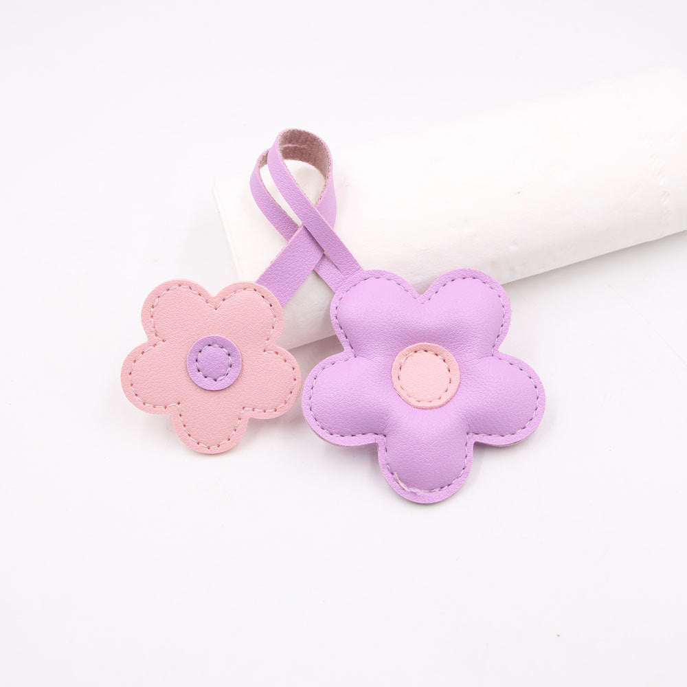 Wholesale Cherry Blossom Cute Animal Leather Bag Charm Pendant Stylish Fashion Accessory For Everyday Use And Resale