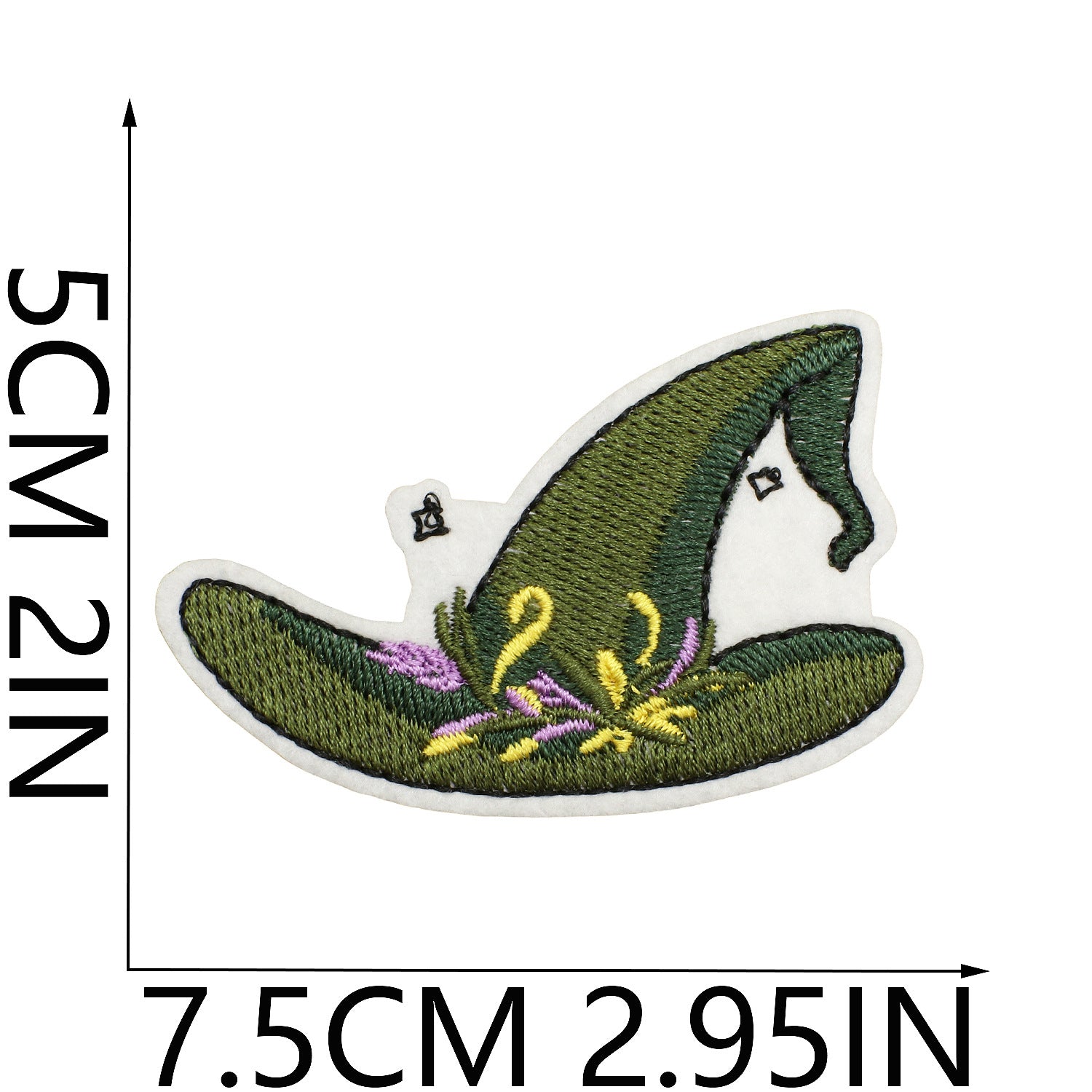 Wholesale Jungle land Witch Embroidery DIY Patches