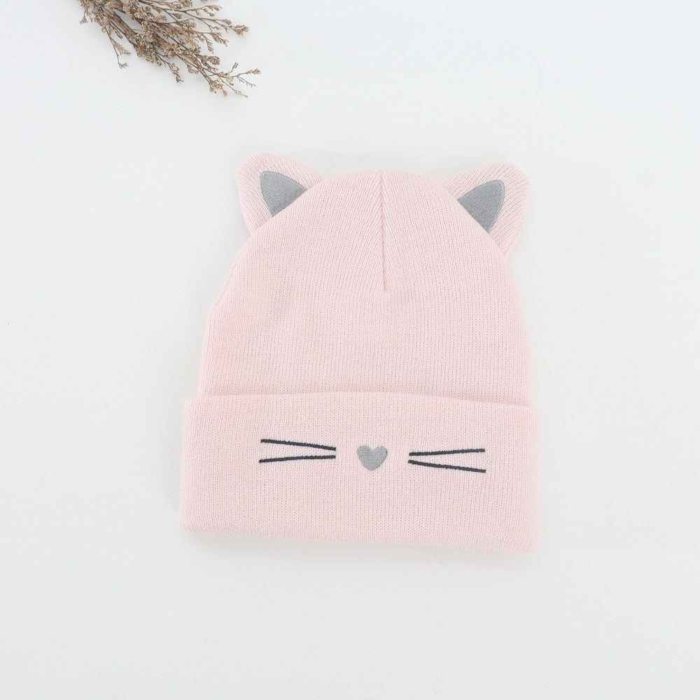 Wholesale 2-6 Year Old Children's Dinosaur Knitted Hat Plus Velvet and Thickened Cartoon Acrylic Wool Hat