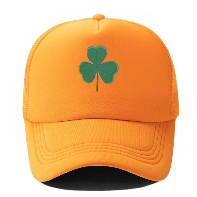 Wholesale Couples Irish Festival Clover Baseball Mesh Cap