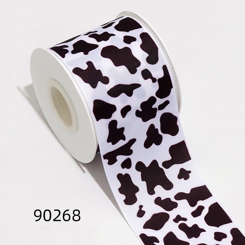 Wholesale 50Y thermal transfer ribbon cartoon printing ribbon printing ribbon thermal transfer ribbon flower diy ribbon roll