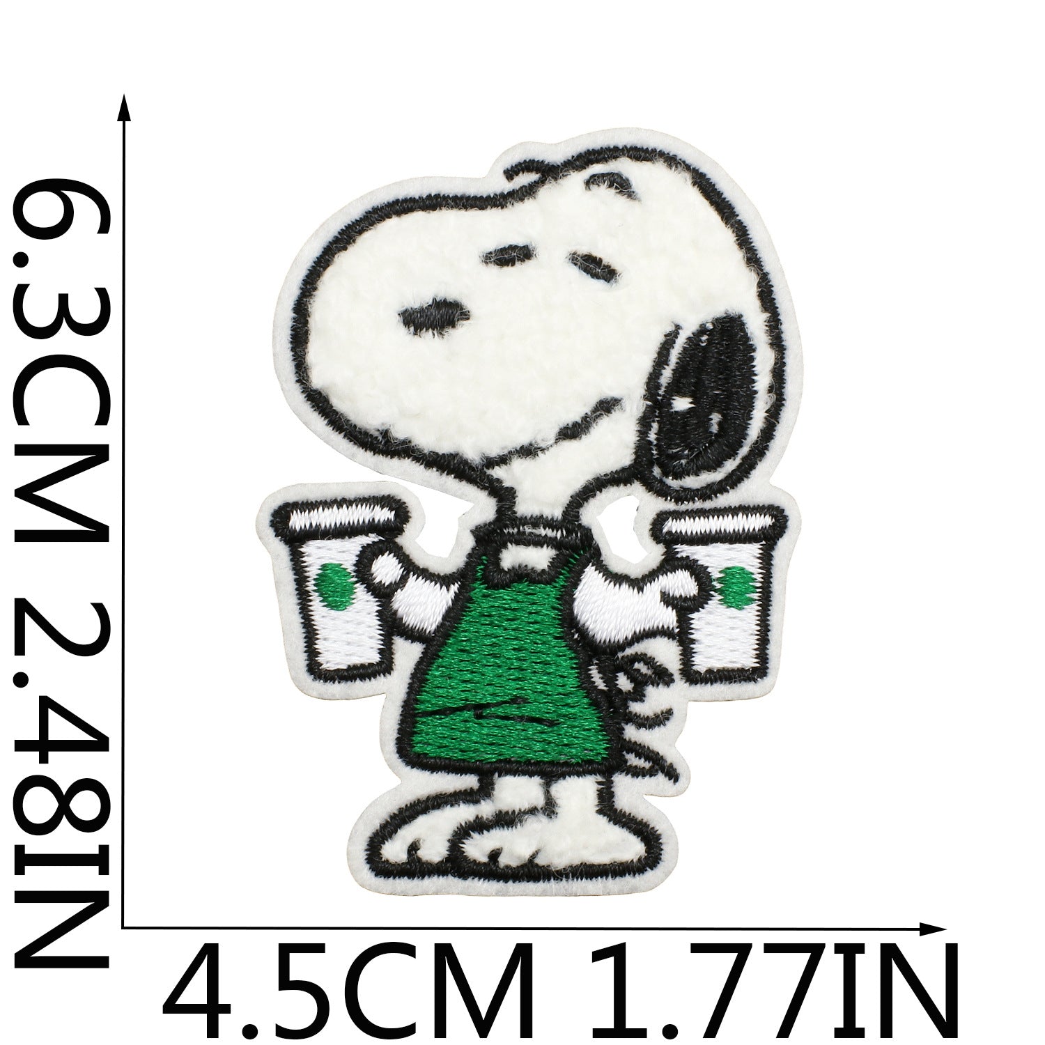 Wholesale Cartoon Puppy Embroidered Patch Stylish Casual Clothing Decorative Accessory For DIY Craft And Boutique Resale OLY Exclusive