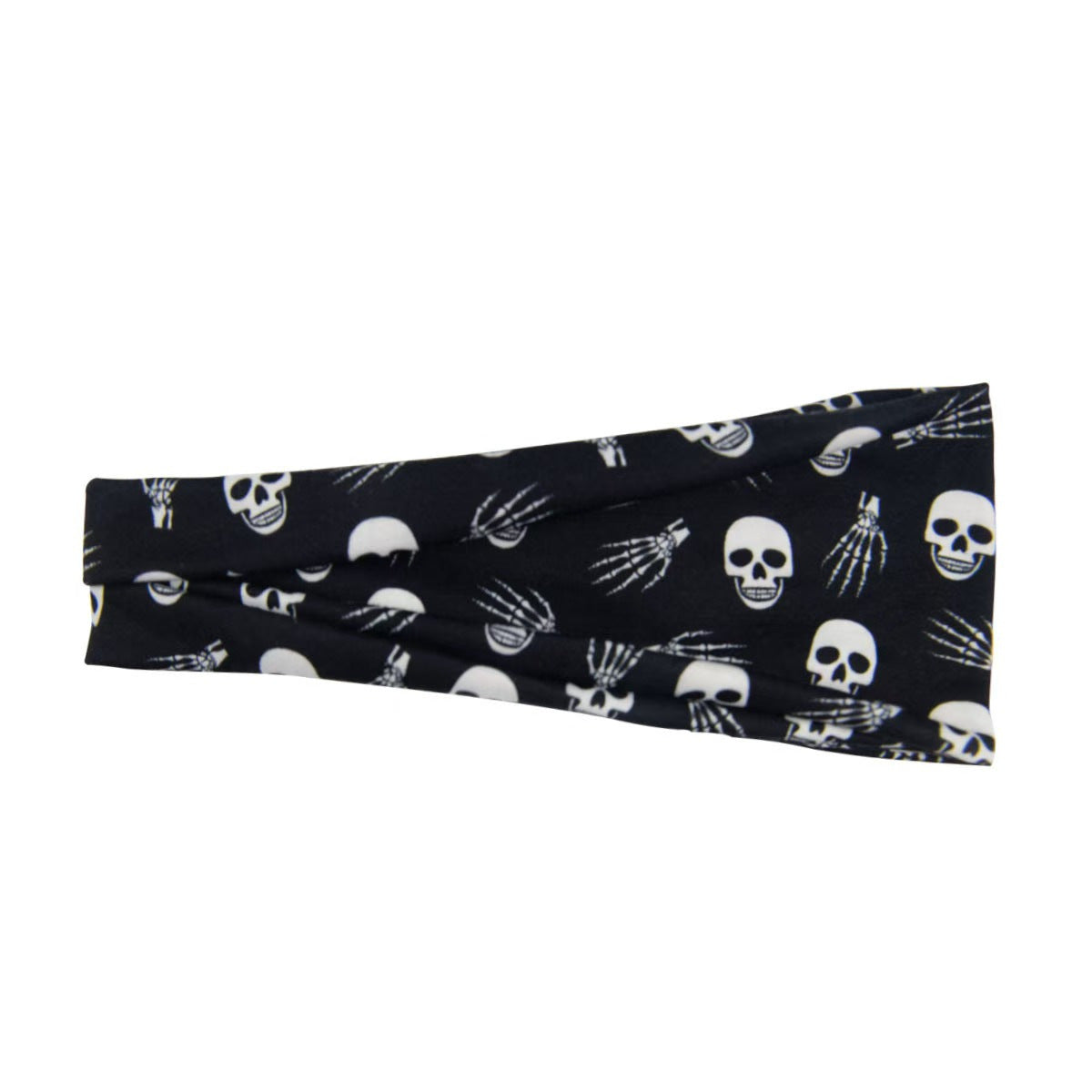 Wholesale  skull print sports elastic headband