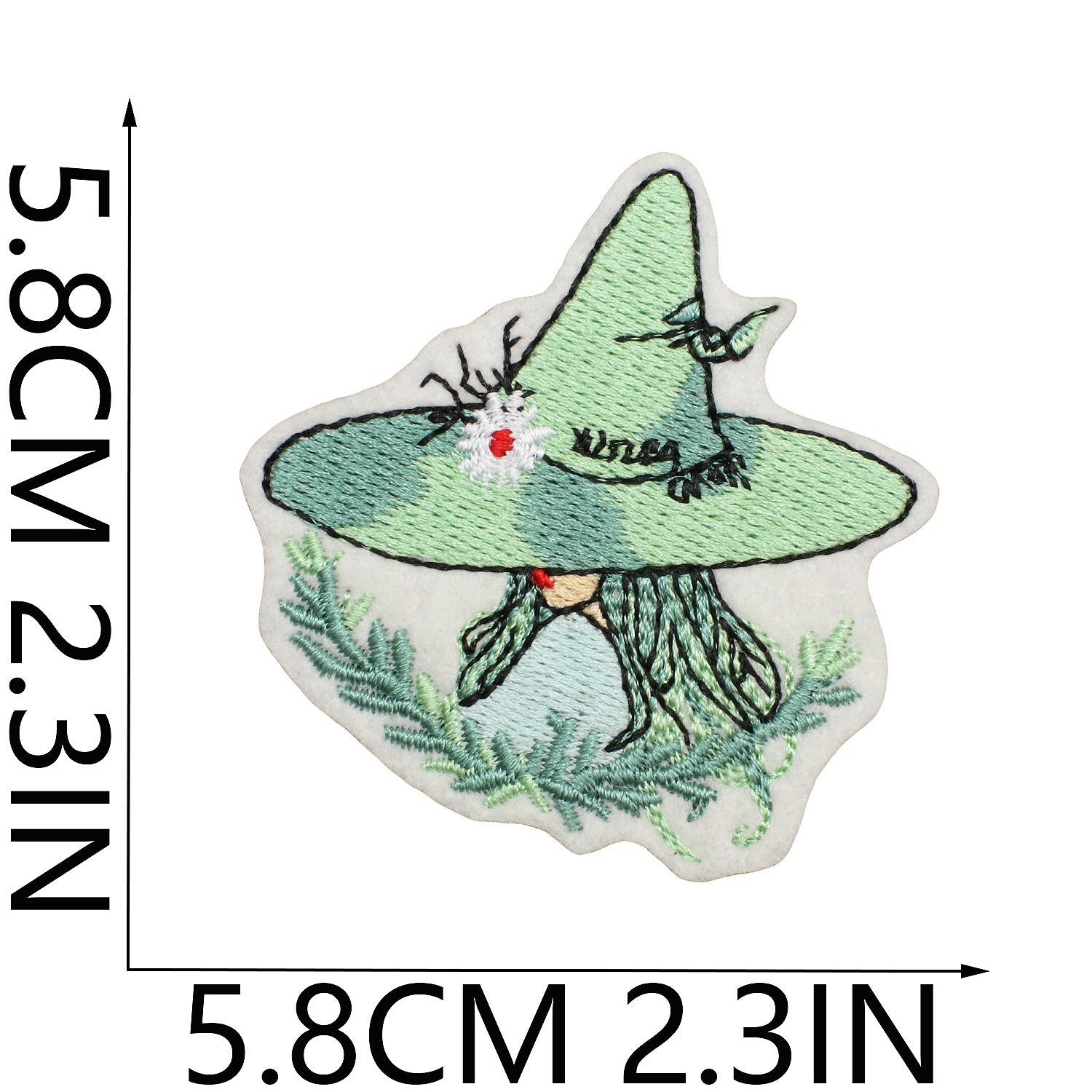 Wholesale Jungle land Witch Embroidery DIY Patches