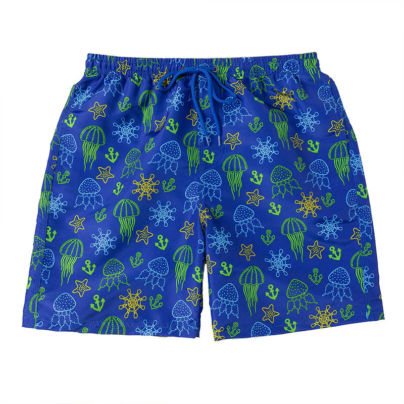 Wholesale Large Size Waterproof Beach Shorts Loose Fit Swimwear