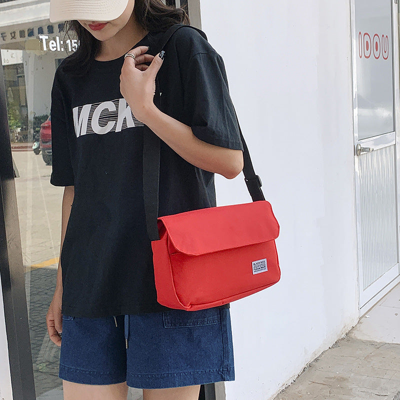 Wholesale Shoulder Cross-body, Personality Solid Color, Simple Retro Daily Travel Bag