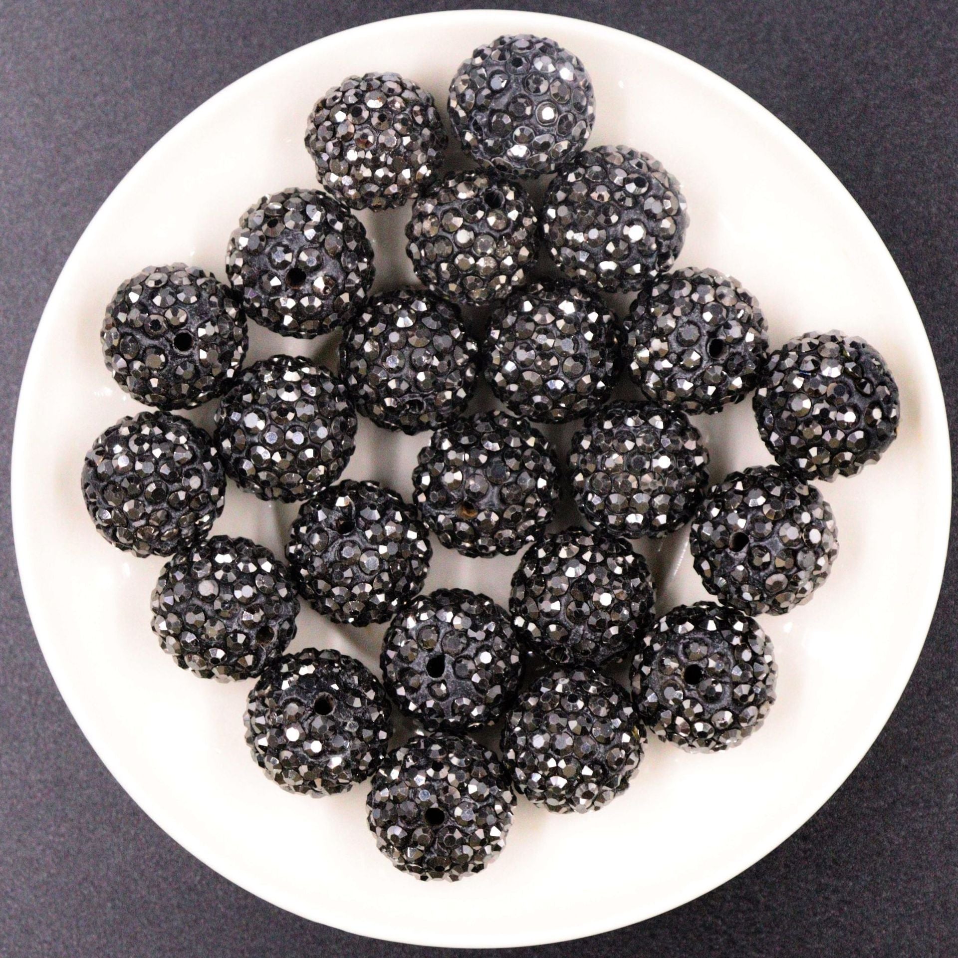 Wholesale 100pcs 8mm-12mm  Diamond Balls Handmade Diy Beads