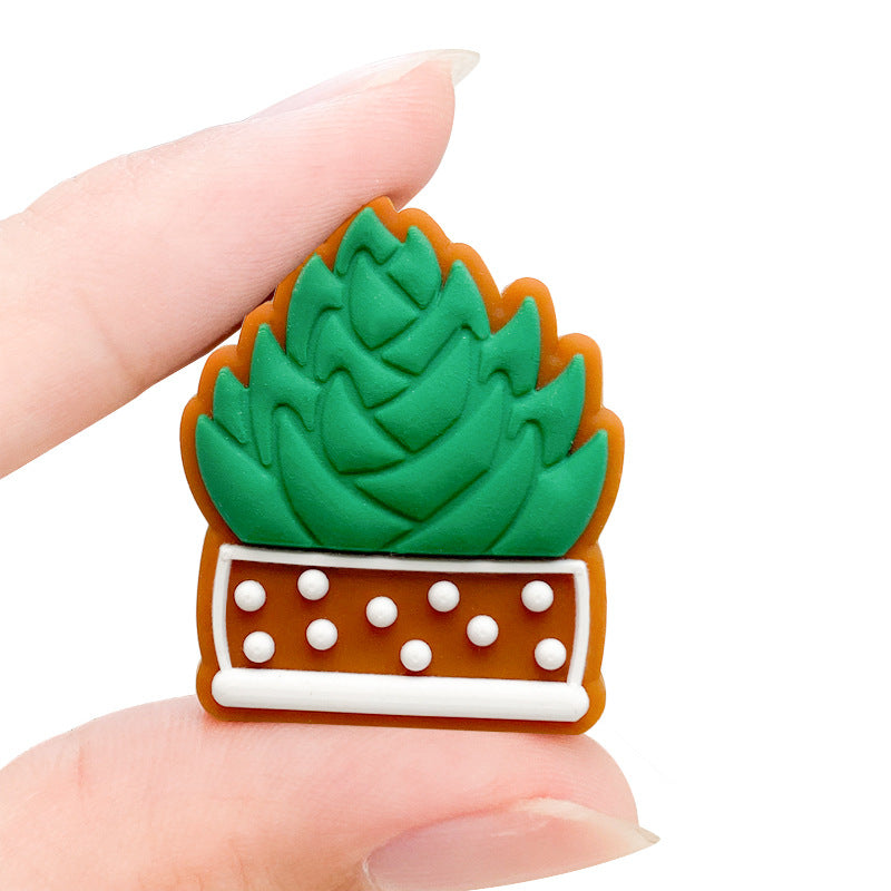 Wholesale 10pcs Plant Succulent Food Grade Silicone Beads