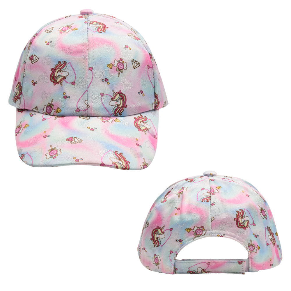 Wholesale Polyester Kids Unicorn Kids Baseball Cap