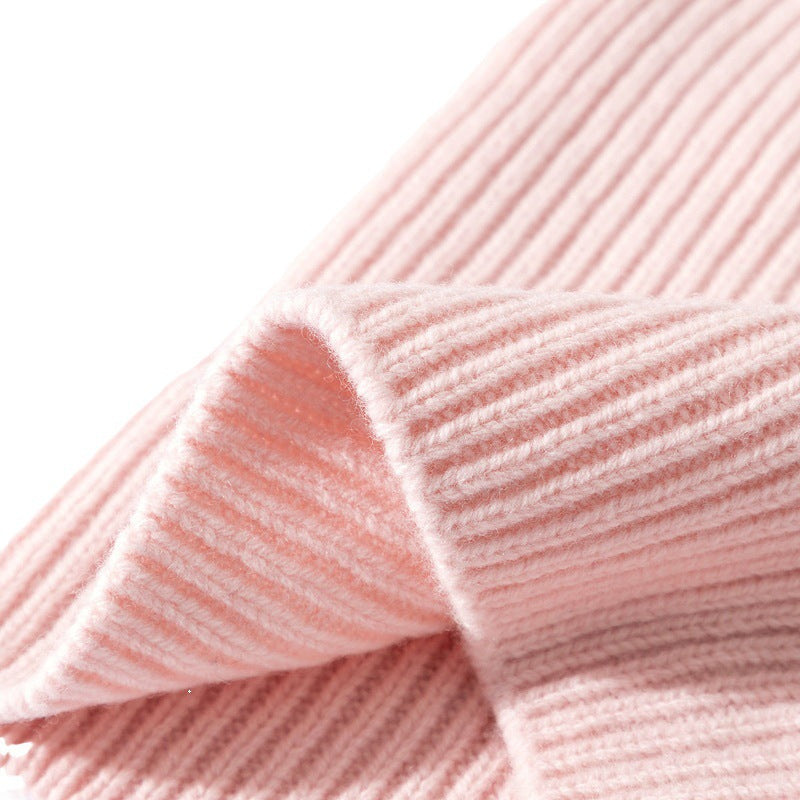 Wholesale Thick Pure Wool Beanie Winter Hat