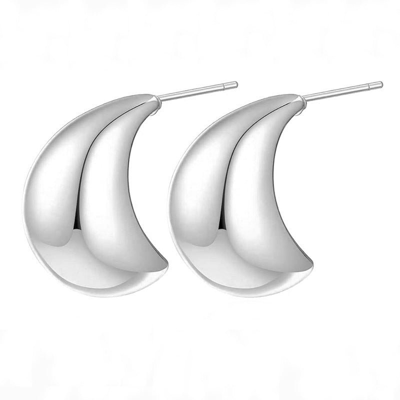 Wholesale Metal Water Drop Fashion Earrings