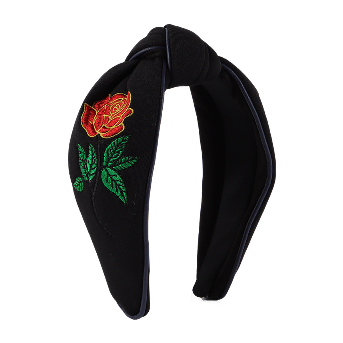 Wholesale Vintage Embroidered Flower Headband