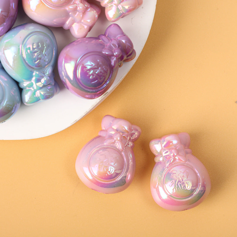 Cuentas de brocheta de bricolaje de resina de 200 piezas al por mayor