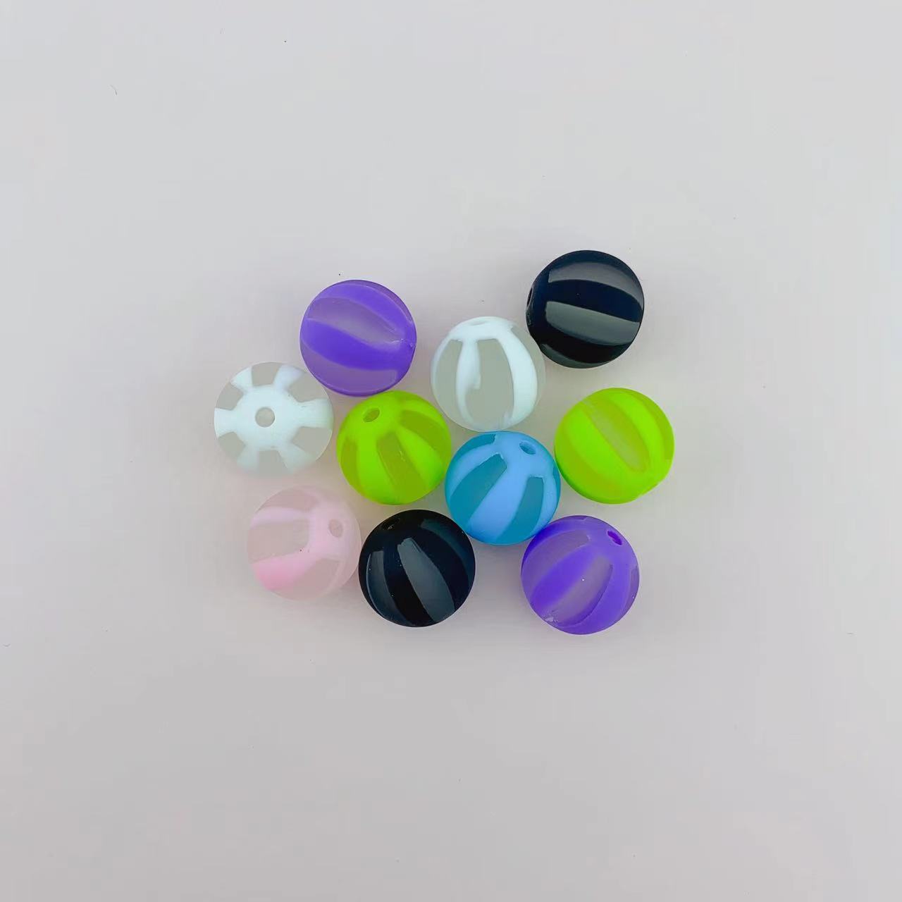Wholesale 10PCS Watermelon Acrylic Beads