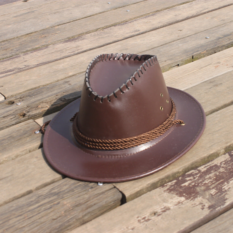 Wholesale PU Western Cowboy Hat