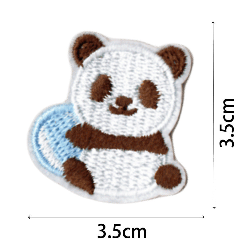 Wholesale Cartoon Animal Flower Embroidery DIY Patches