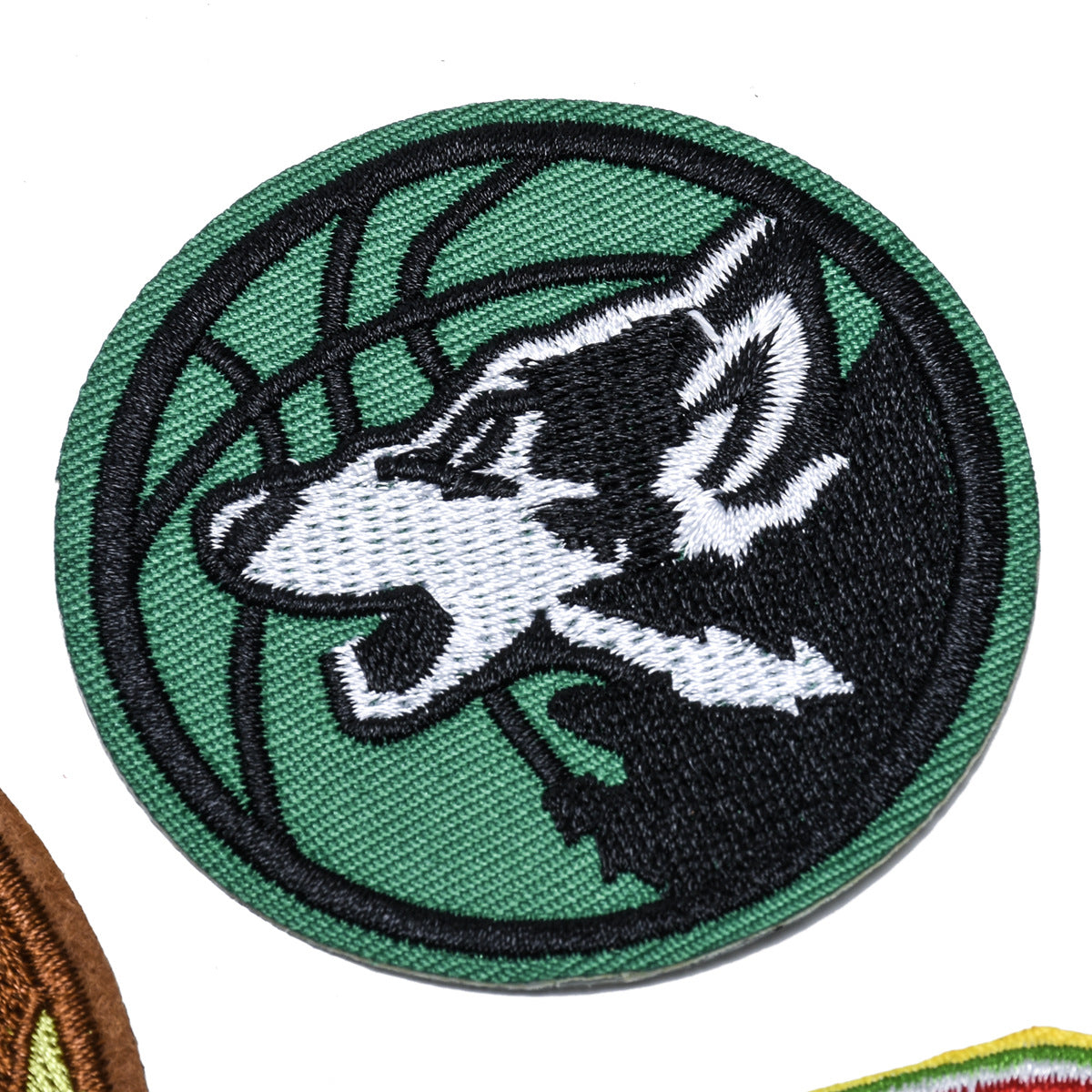 Wholesale Black Embroidered Cloth Patch Punk English Letter DIY Clothing Accessory Boutique Resale