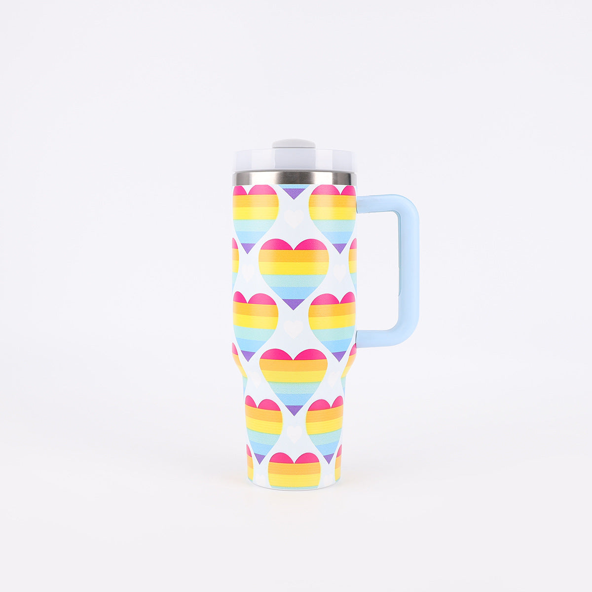 Wholesale Tumbler Stainless Steel Insulation Large Capacity Handle Outdoor 40oz Ice Cup