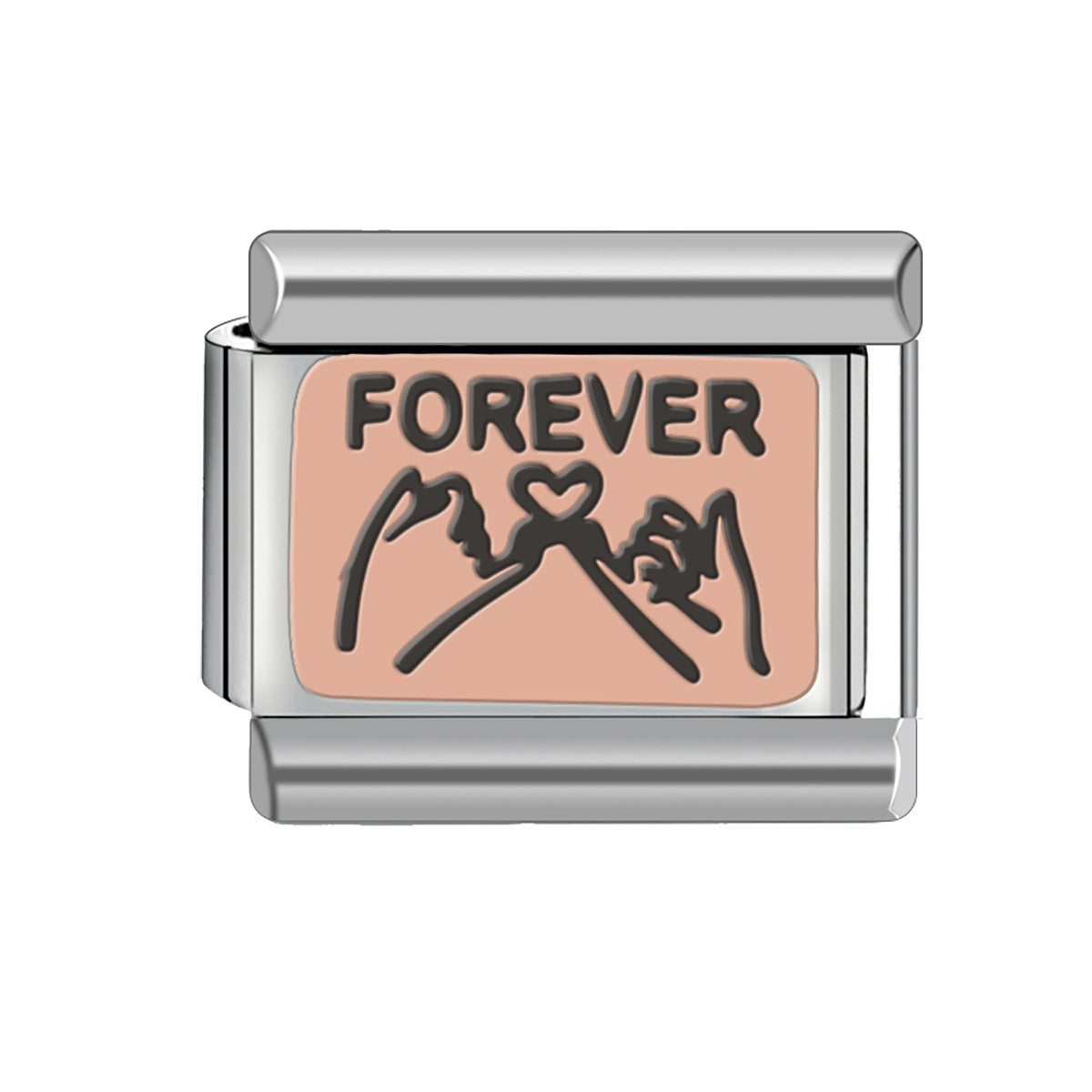 Wholesale Italian Charm Bracelet 9mm DIY Stitched Detachable Monogram Diamond Combination Bracelet