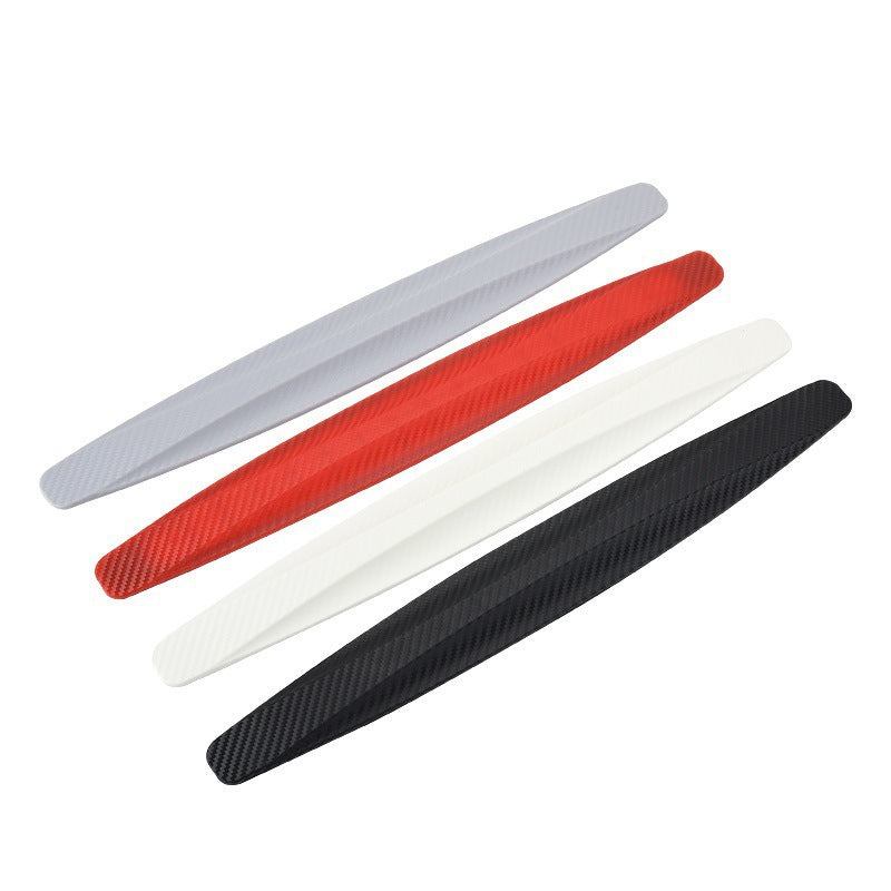 Wholesale PVC Car Front and Rear Bumper Carbon Fiber Anti-collision Strip Protector