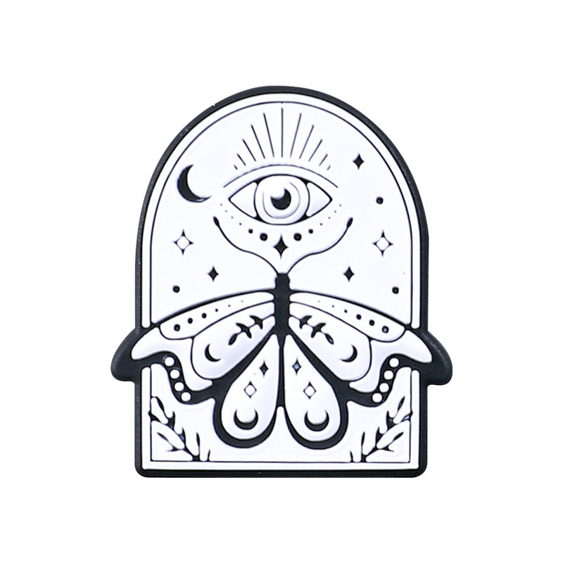 Wholesale 20pcs Gothic Theme Silicone Beads