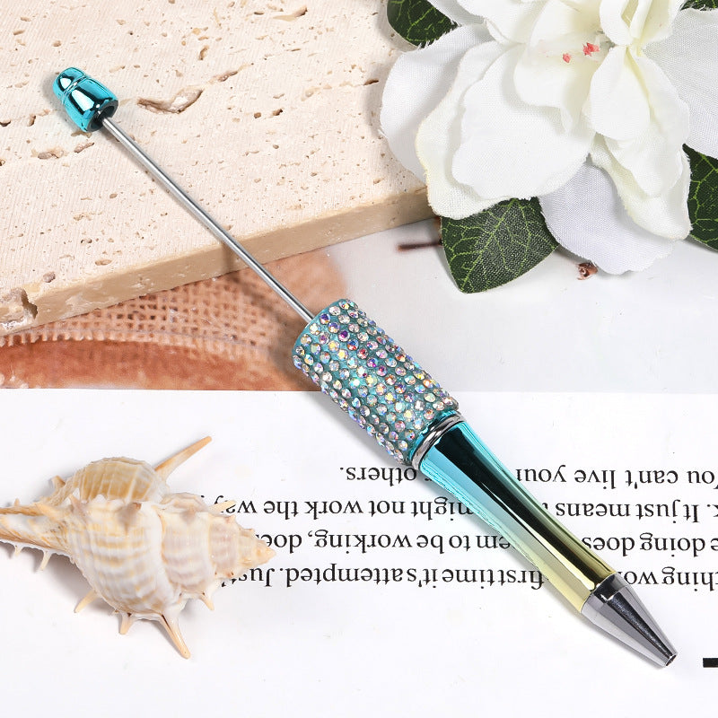 Wholesale 5pcs DIY Creative Water Diamond Colored Full Diamond Handmade Bead Pen
