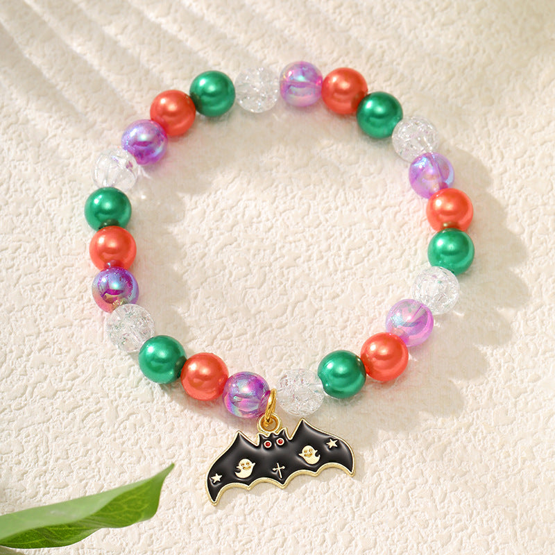 Wholesale  Halloween Pumpkin Orange Bracelet