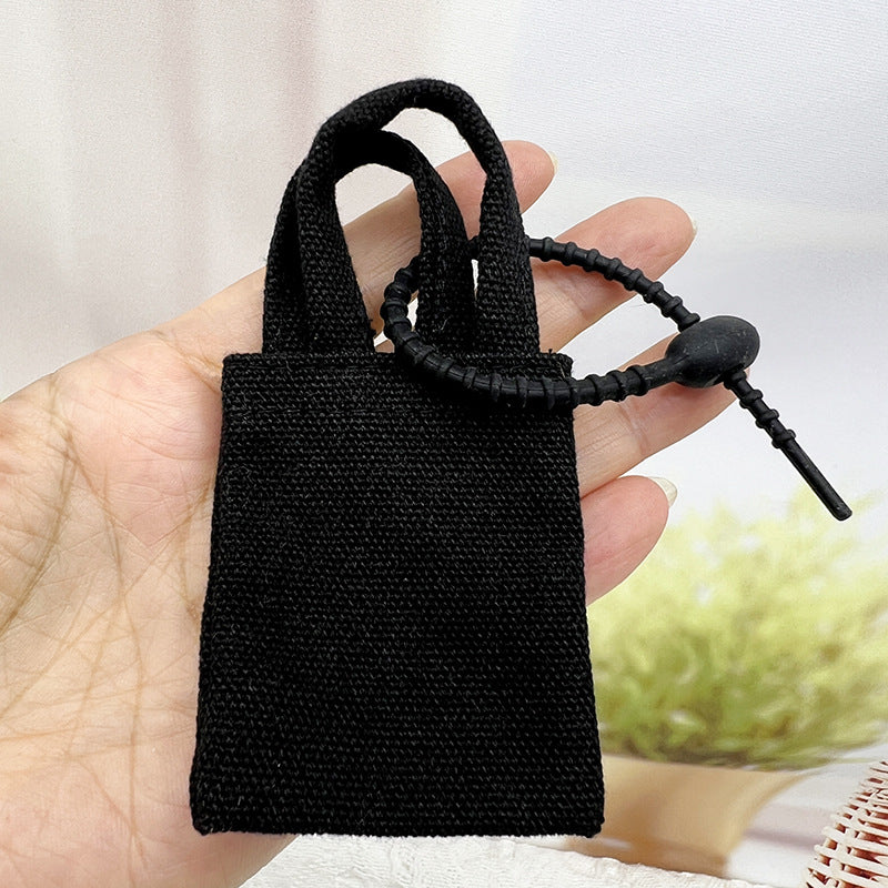 Wholesale Mini Storage 7cm Cloth Bag Doll Accessories