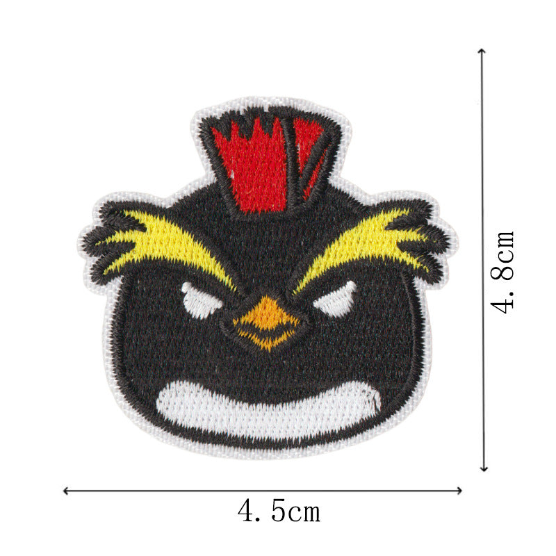 Wholesale Quirky Occupation Penguin Embroidered Patch Set Of 9 Funny Design Iron On Badges For Coats And Clothing Fashion Accessory