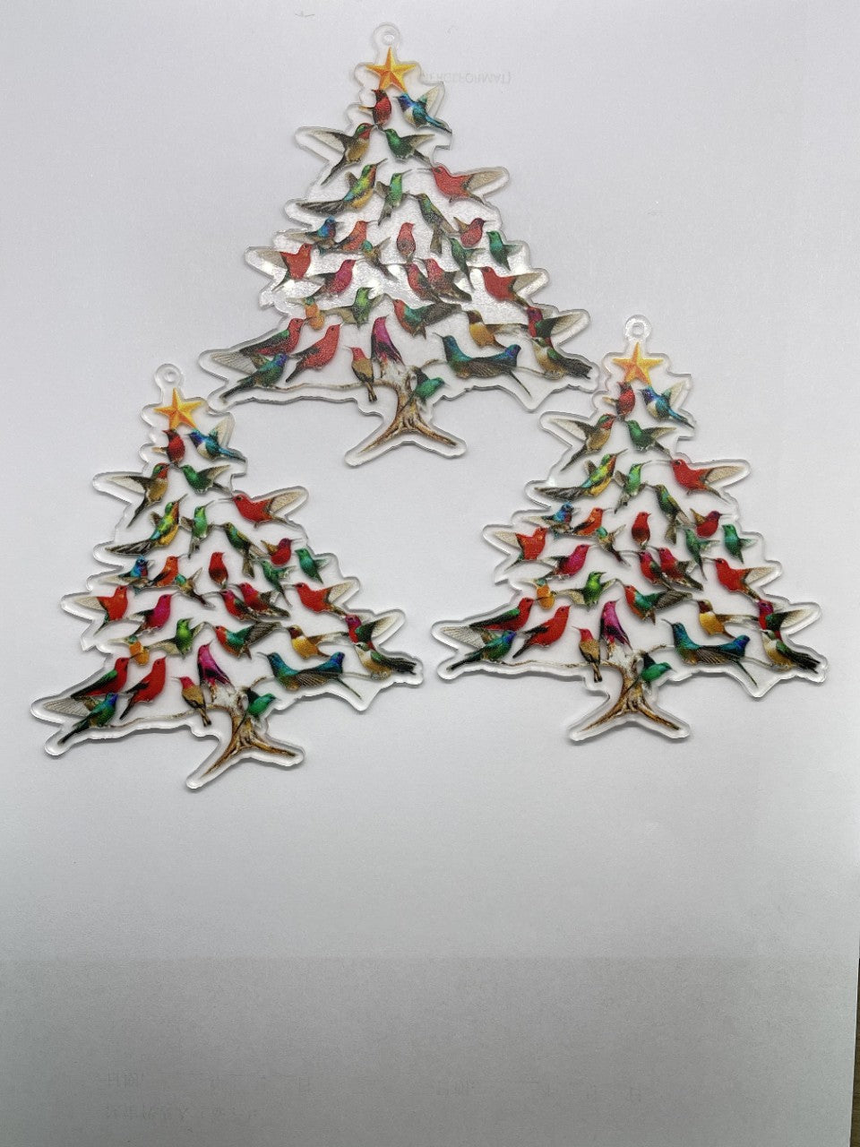 Wholesale Acrylic Christmas Tree pendant