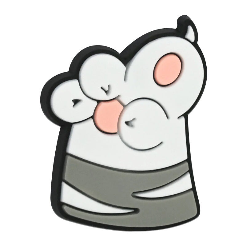 Wholesale Random 100pcs Animal Footprint Cartoon Focal Beads