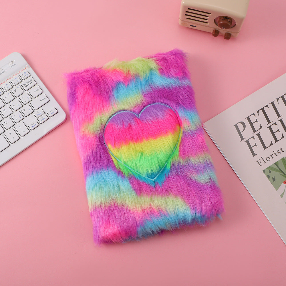 Wholesale Cartoon  Plush Notebook Gift