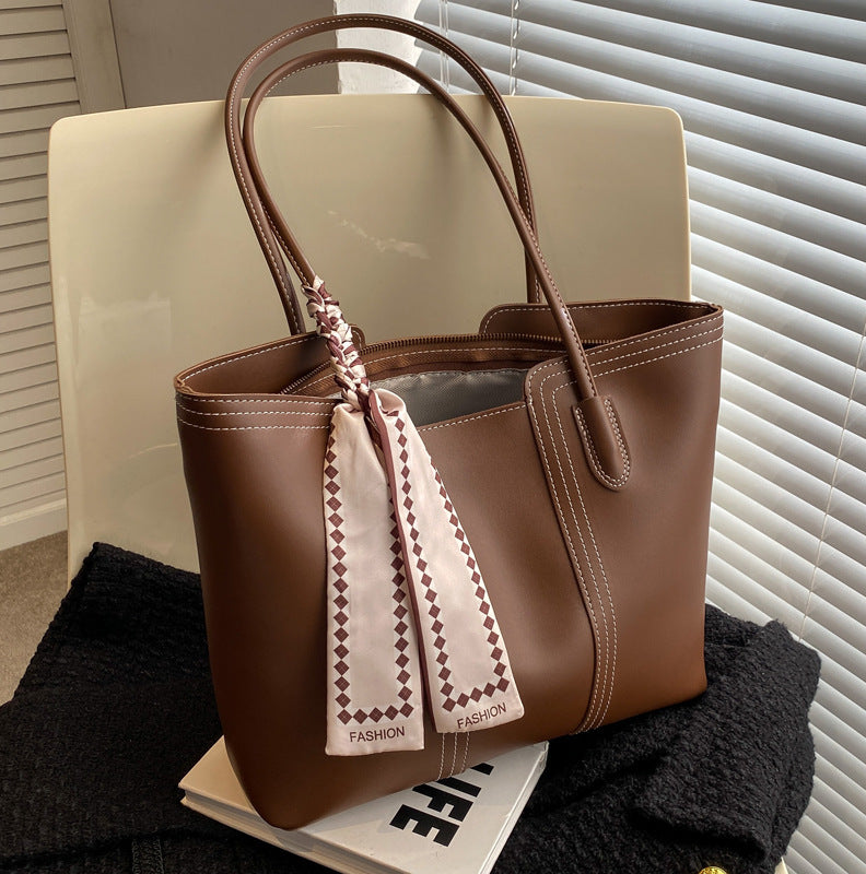 Wholesale 2023 Autumn PU High Capacity Tote Bag