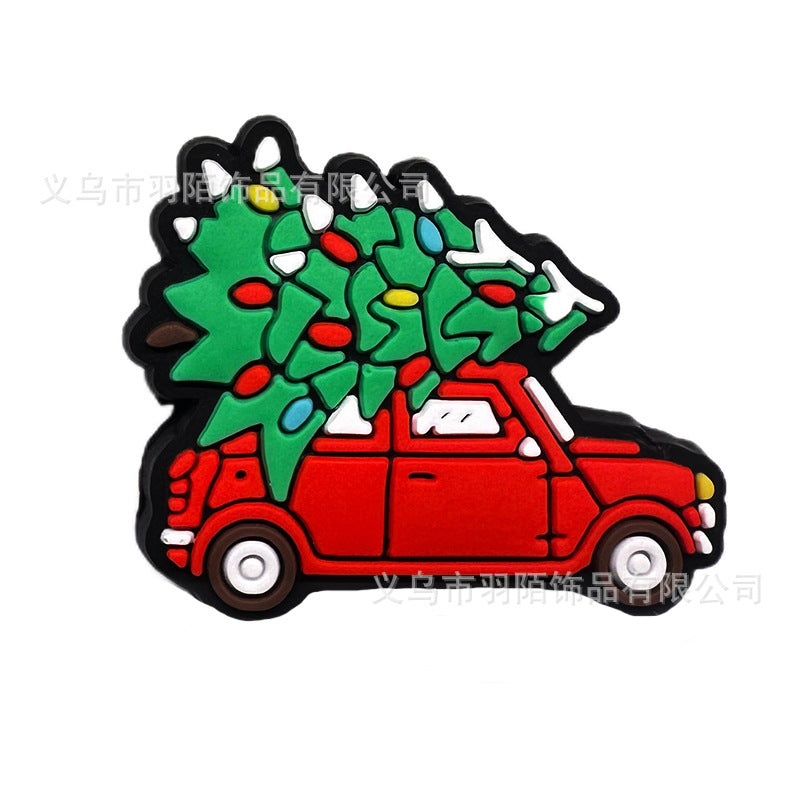 Wholesale 20pcs Car Excavator Series Cartoon DIY Silicone Beads