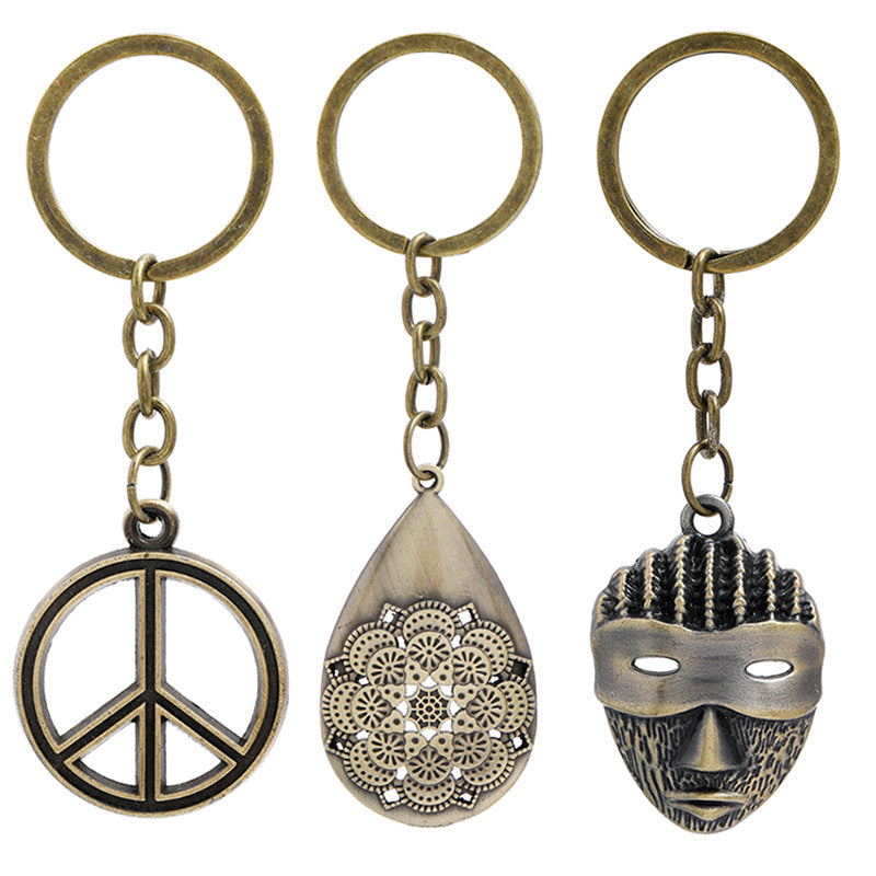 Wholesale Bronze Alloy Keychain