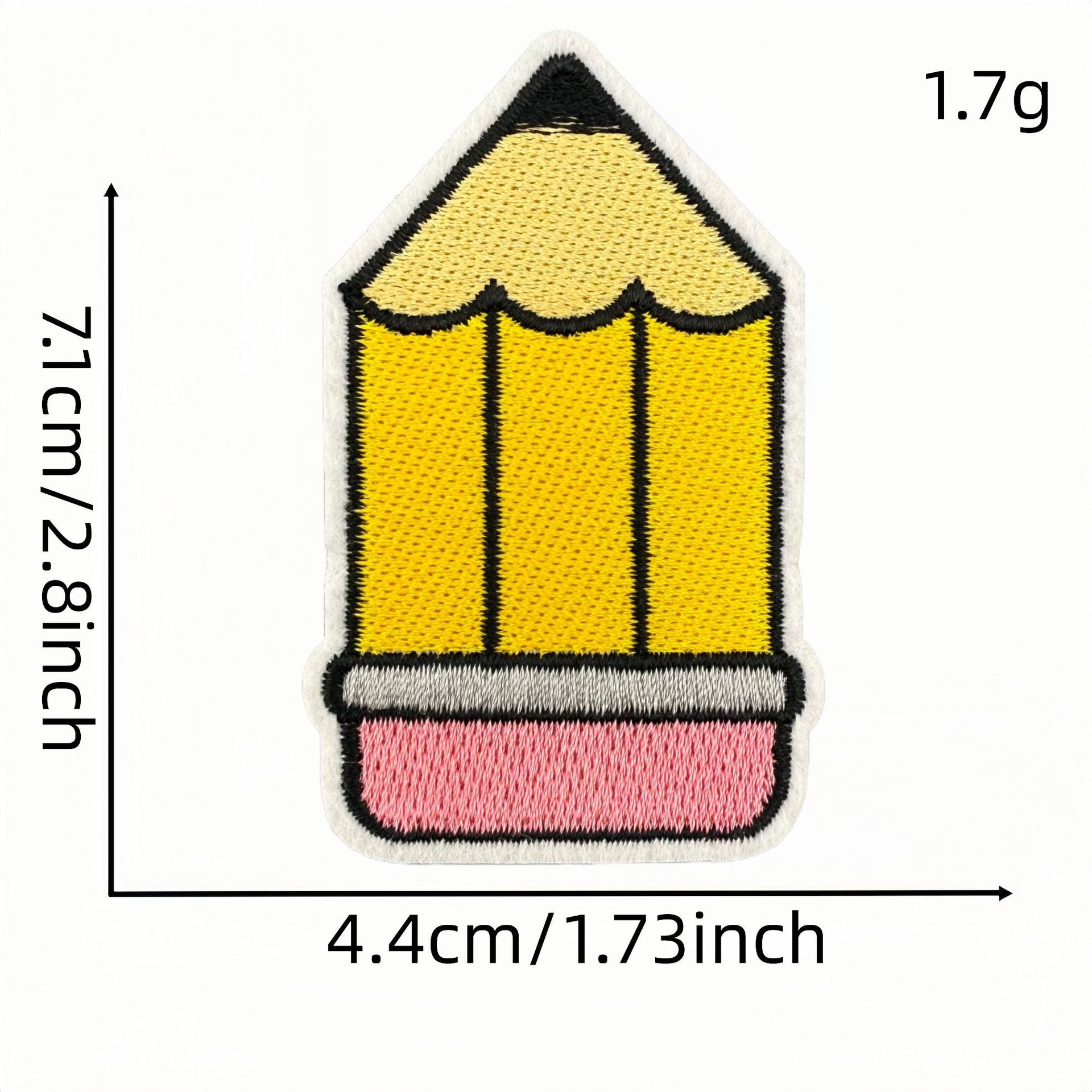 Wholesale Decorative Cartoon School Embroidery Patch Iron On Sewing Applique For DIY Fashion Accent And Gift