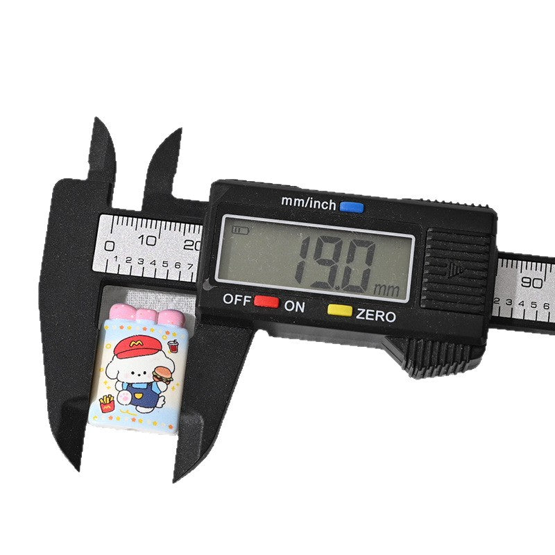 Wholesale 10pcs Double-Sided Printed Beads Cartoon Cat Acrylic Beads