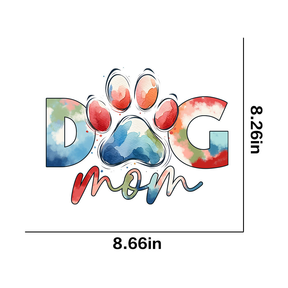 Wholesale 10pcs Dog Mom Series UV DTF Ready to Press Transfers Wraps