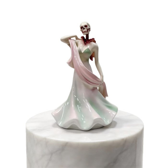Wholesale Modern Ceramic Art Statue Trendy Broken Lady Figurine Chic Desktop Sculpture For Home Decor Gift Resale